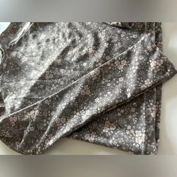 •sold•Jamie Kay Rashguard Swim Emma Bikini | Dark Pansy Floral - Picture 3 of 9